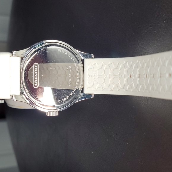 Coach Accessories Coach Watch White Rubber Band Poshmark